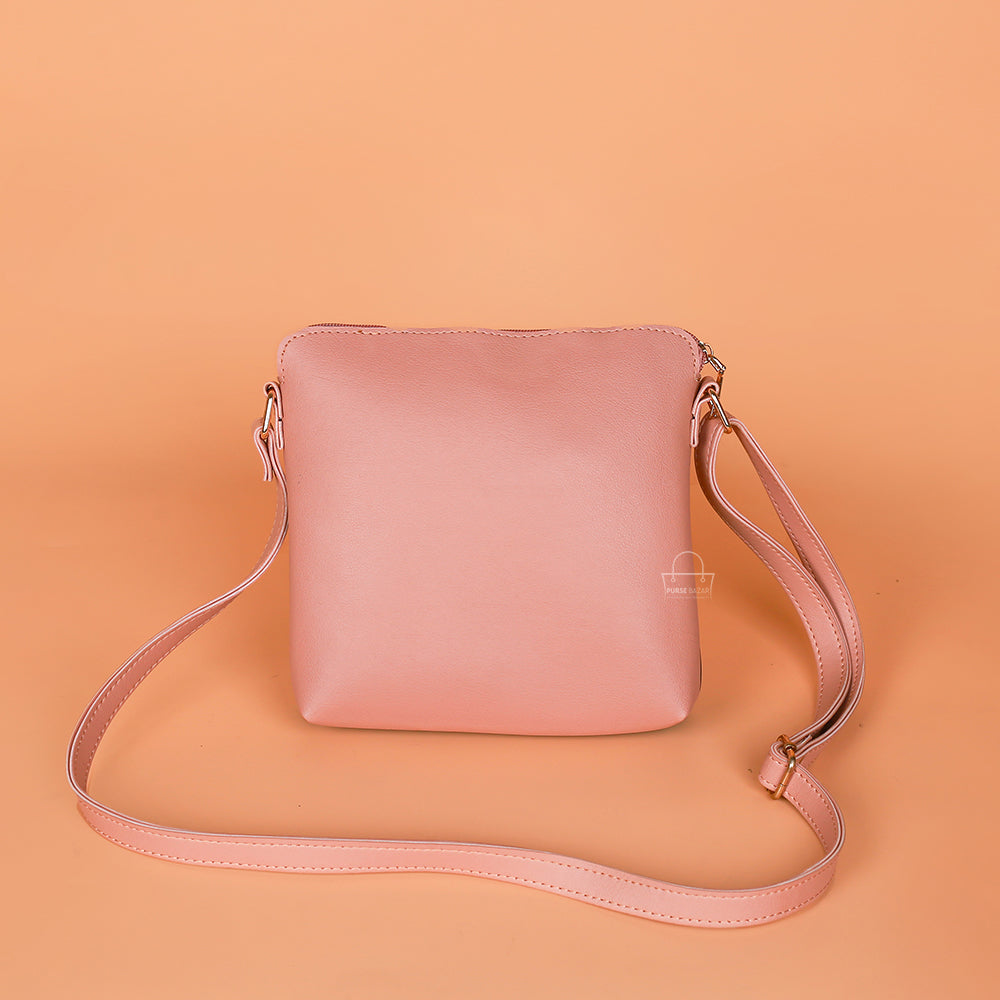 Rose Blush Crossbody Bag