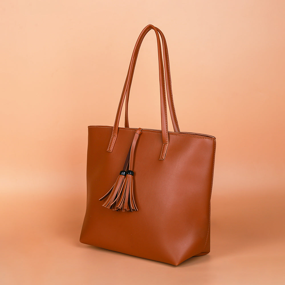 Molten Caramel Shoulder Bag