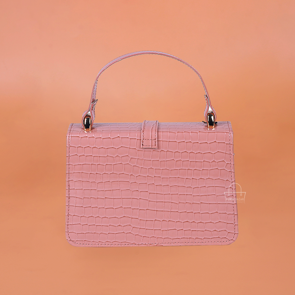 Blush Quilted CROSS BODYBAG